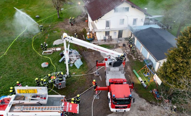 Großübung mit 235 Einsatzkräften (Foto: Kaltenleitner)