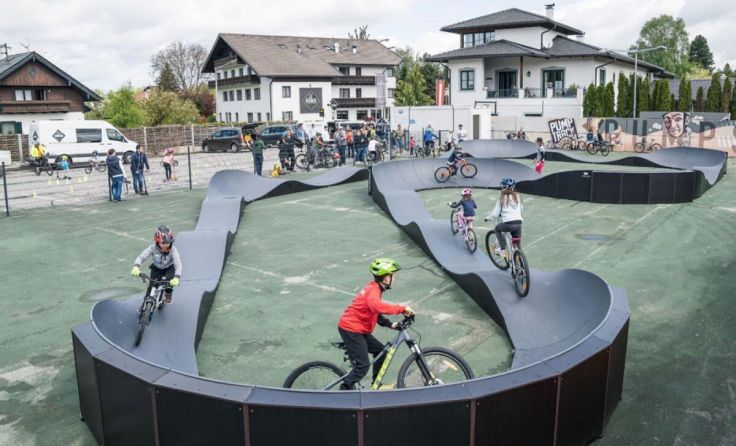 Die St. Georgener Pumptrack-Bahn ist in der Region äußerst beliebt. (Foto: Foto: Kiener)