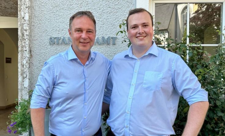 Andreas Babler, Maximilian Dollberger (v. li.) (Foto: Tom Leitner)