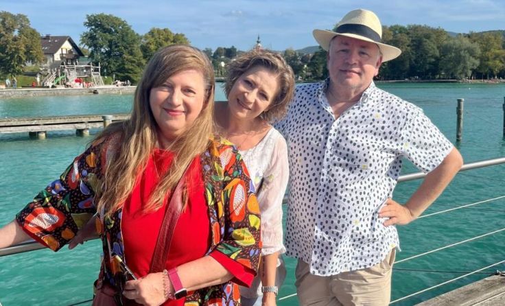 Usch Luhn, Silke Porath, Erich Weidinger (v. li.) (Foto: TVB Attersee-Attergau)