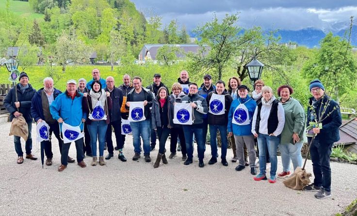 Delegation aus Luxemburg besuchte Sternenpark am Attersee (Foto: Naturpark Attersee-Traunsee)