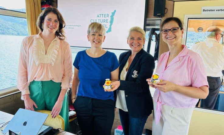 Antonia Mayr-Melnhof, Nicole Eder, Doris Cuturi-Stern, Angelina Eggl (v. li.) (Foto: Tom Leitner)