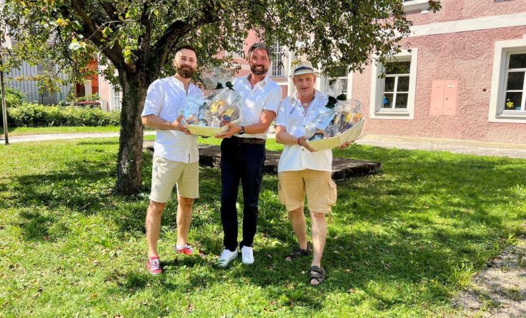Rynas Ali, Peter Schobesberger, Thomas Müller (v. li.) (Foto: Stadtamt Vöcklabruck)