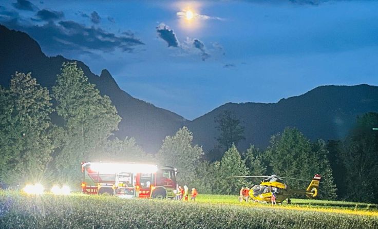 Gefährlicher Rettungseinsatz im Höllengebirge (Foto: Tom Leitner)