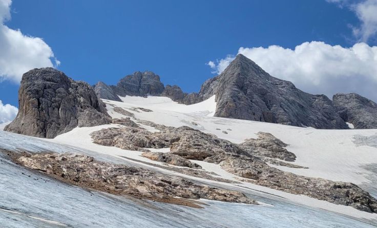 Hallstätter Gletscher im Jahr 2024 (Foto: Land OÖ)