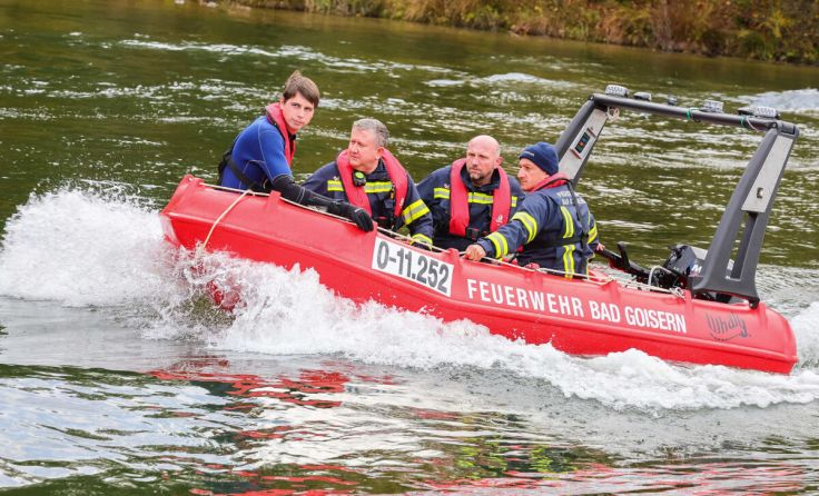 Neues Mehrzweck-Rettungsboot (Foto: FF Bad Goisern)