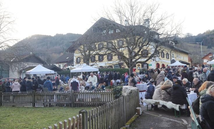 Kulinarium Attersee Christkindlmarkt Nussdorf am Attersee (Foto: Helmut Klein)