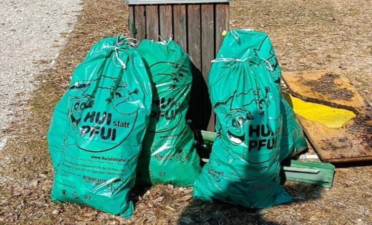 Seeufer- und Flurreinigungsaktion (Foto: Gemeinde Obertraun)