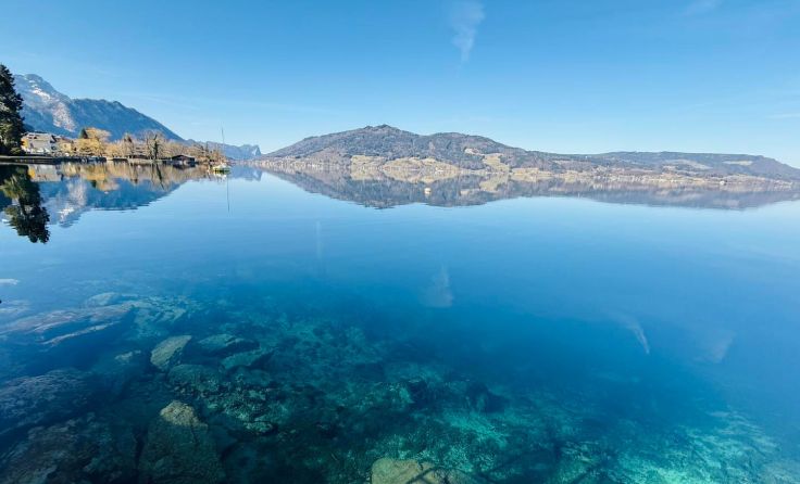 Der Attersee in Oberösterreich (Foto: Tom Leitner)