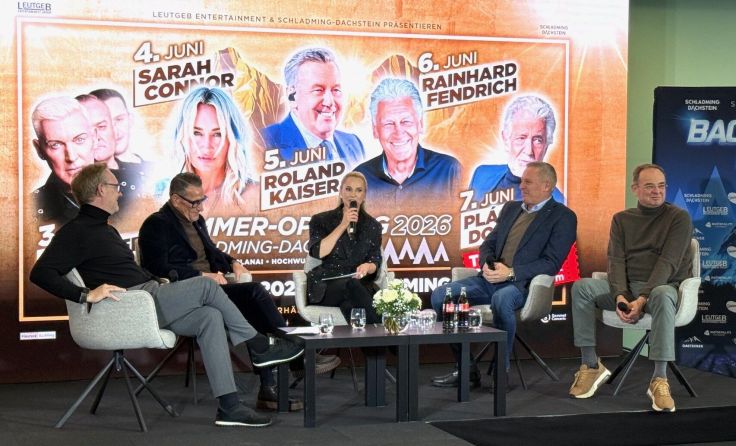 Verantwortliche präsentieren Sommer-Opening in Schladming (Foto: Tom Leitner)