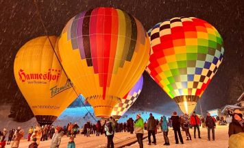 So bunt wird die Nacht der Ballone in Gosau