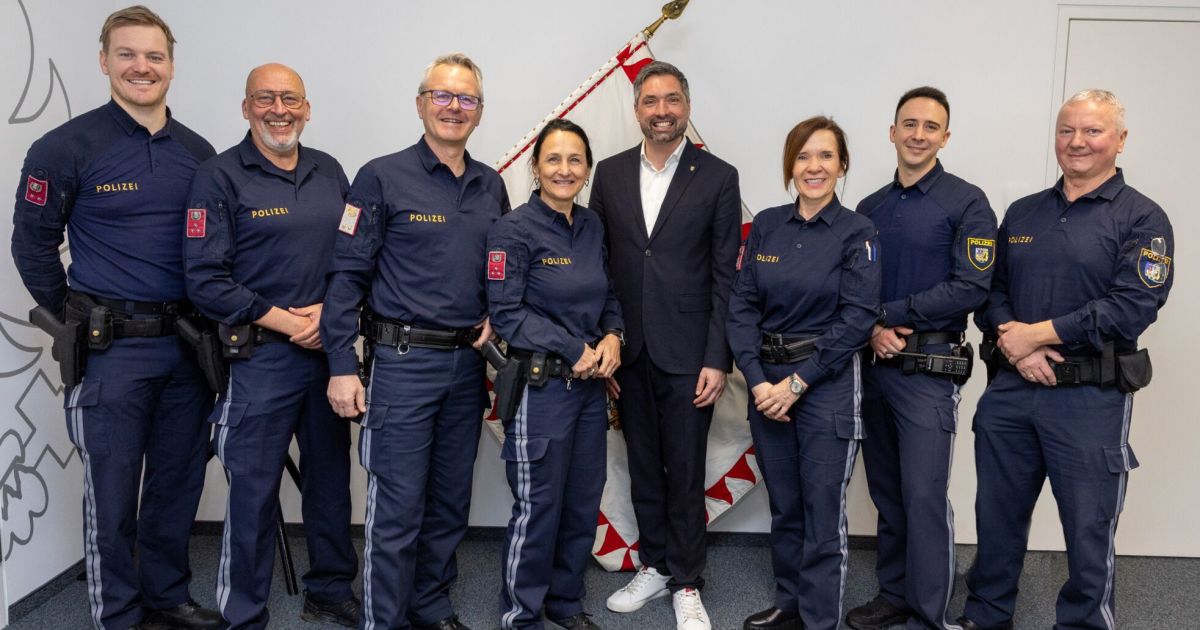 Stadtpolizei Vöcklabruck : Sieben Köpfe , viele Aufgaben – so sorgt das Team täglich für Sicherheit