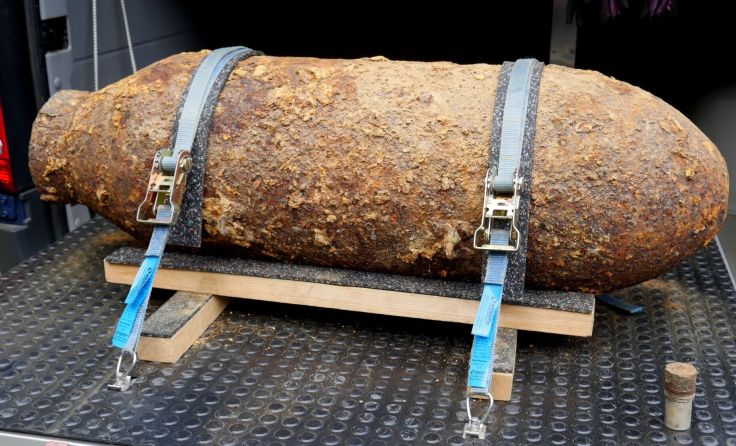 Fliegerbombe mit 500 Kilogramm gefunden (Symbolfoto: hercher/adobe.stock)
