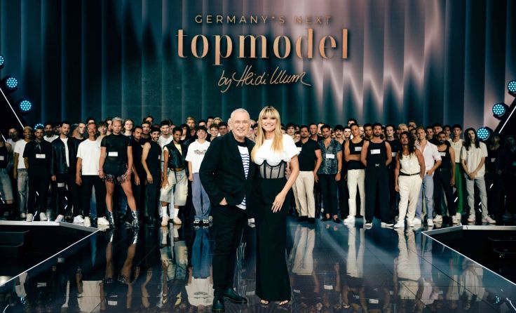 Heidi Klum und Jean Paul Gaultier bei GNTM 2026 (Foto: ProSieben/Daniel Graf)