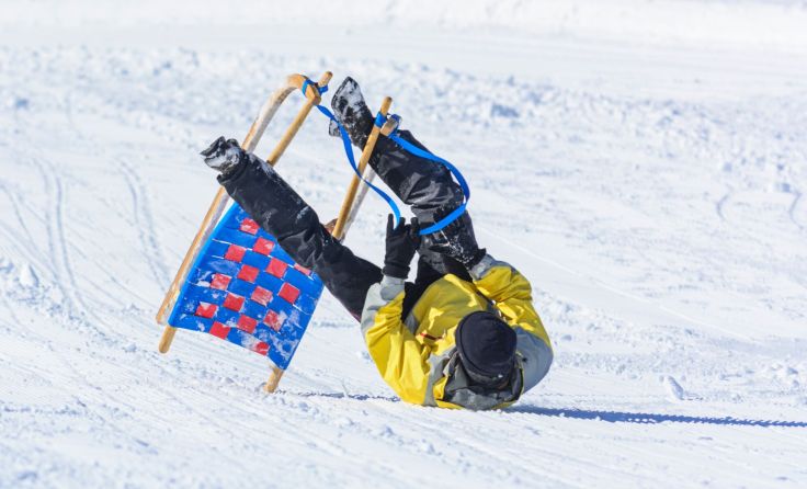 Rodelunfall (Foto: ARochau/adobe.stock)