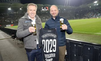 SK Sturm Graz und Puntigamer: Hauptsponsor verlängert bis 2029