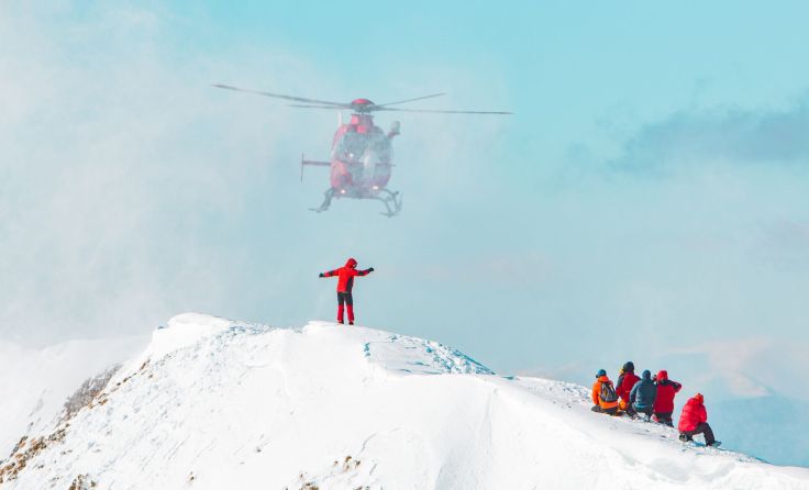 Rettunghelikopter im Einsatz (Foto: poq/adobe.stock)