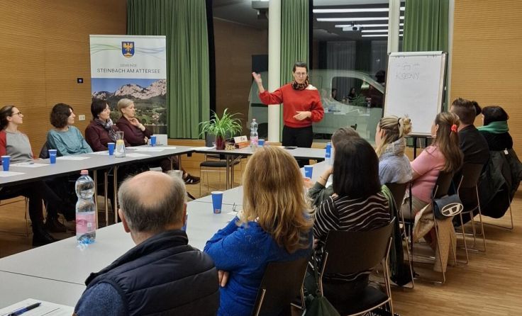 TCM-Vortrag in Steinbach am Attersee (Foto: Gemeinde Steinbach)
