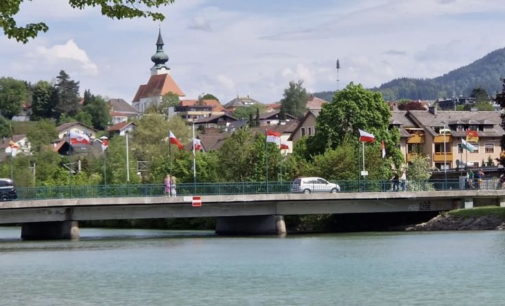 Agerbrücke zwischen Schörfling und Seewalchen (Foto: Gemeinde Seewalchen)