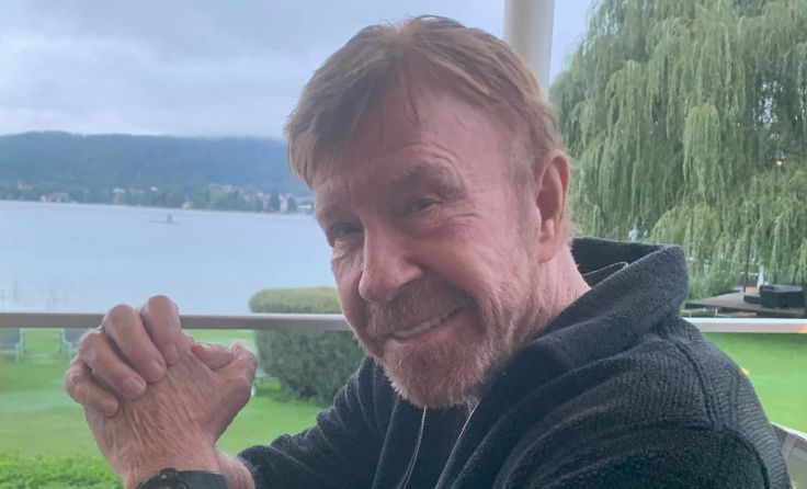 Chuck Norris bei einem Österreich-Besuch (Foto: privat)