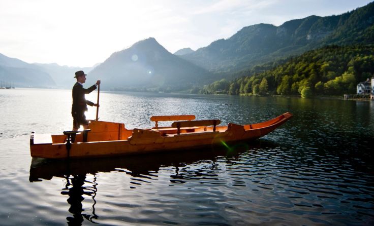 Plätte am Grundlsee (Foto: TVB Ausseerland Salzkammergut)