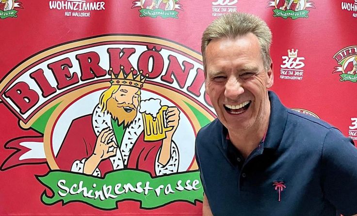 Jürgen Milski im Bierkönig Mallorca (Foto: privat)