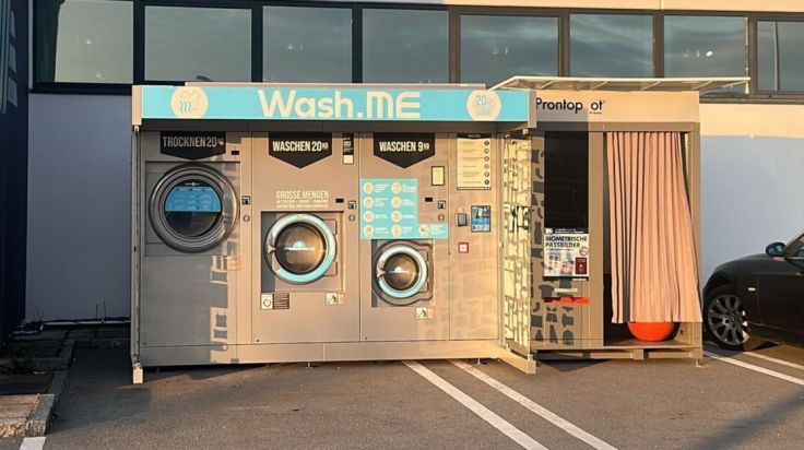 Waschen beim Einkauf: Neuer Service bei Discounter in Redlham