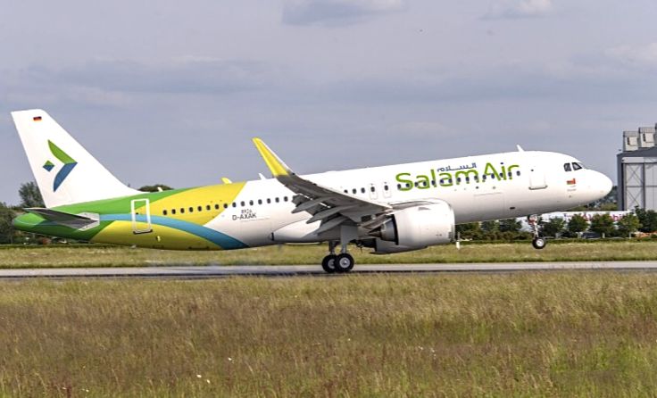 SalamAir A320neo (Foto: SalamAir)