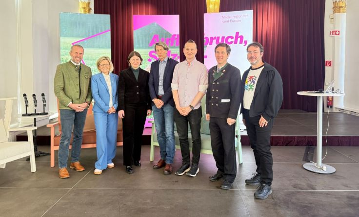 Verantwortliche bei der Podiumsdiskussion in der Trinkhalle Bad Ischl (Foto: Tom Leitner)