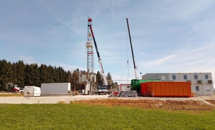 In Frankenmarkt startet die Bohrung nach Erdgas (Foto: ADX Energy)