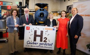 Kaffee-Revolution in Wien: Julius Meinl röstet jetzt mit grünem Wasserstoff statt Gas