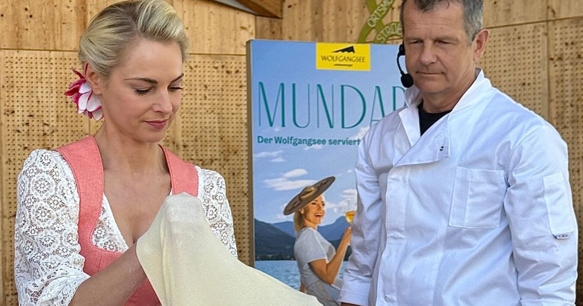 Strudel-Show am Wolfgangsee: Silvia Schneider verzückt Fans mit ...