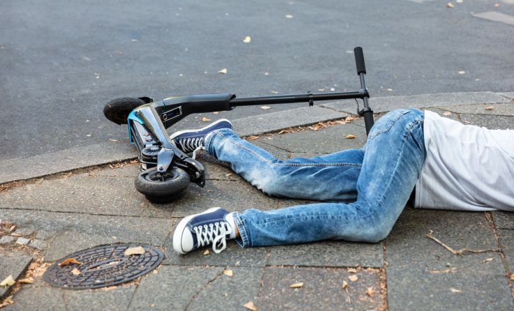 E-Scooter Unfall in Kärnten (Foto: Andrey Popov)