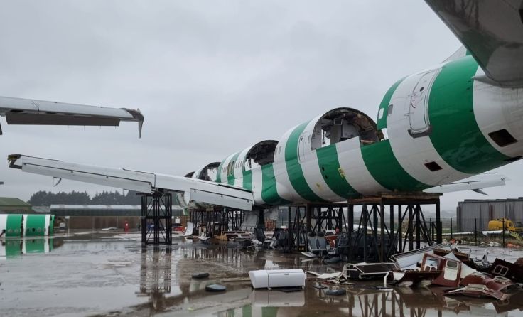 Luftfahrt-Legende D-ABOL von Condor wird jetzt zum Erinnerungsstück (Foto: Aviation Upcycling GmbH)