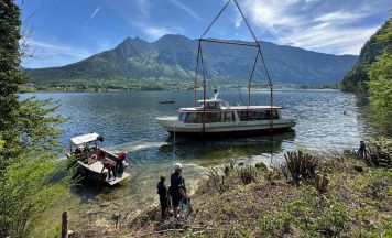 Österreichs modernstes Fahrgastschiff fährt jetzt am Hallstättersee
