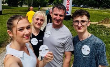 Wie die Sportunion Regau beim App-Run hunderte Euro für den guten Zweck sammelte