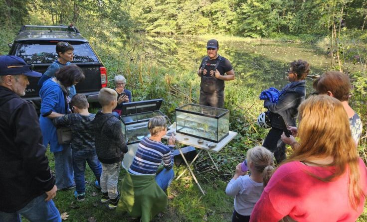 Führung durch die Puchheimer Au (Foto: Stadtgemeinde Attnang)