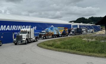LKW-Show in Zipf: 300 Trucks rollen für Kinder durch die Region