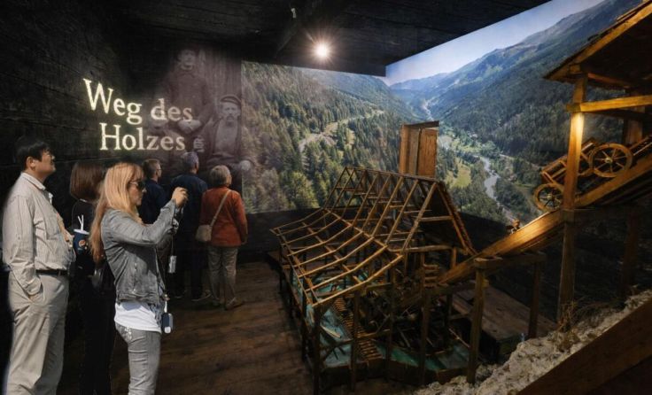 Hallholzaufzug im Heimathaus Steinbach am Attersee (Foto: privat)