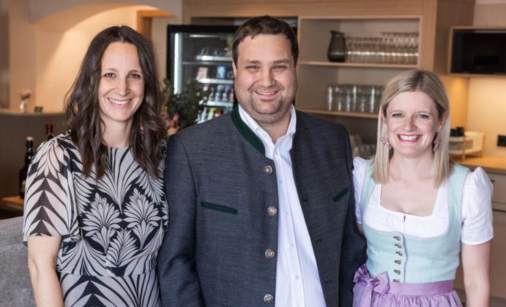 Maria Loferer, Matthias und Cornelia Reindl (Foto: Valentin Weinhaeupl)