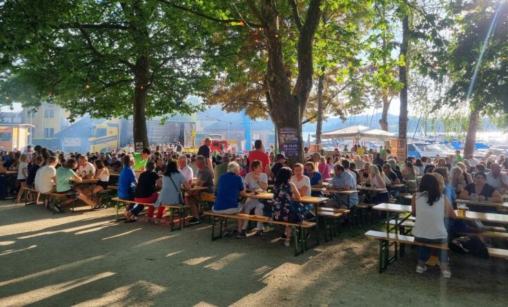 Hafenfest ist immer ein Besuchermagnet (Foto: Skiclub Kammer)