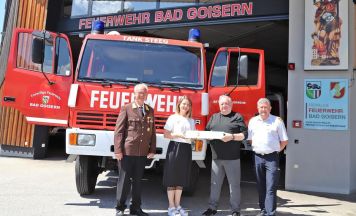 Feuerwehrhilfe für die Ukraine: Bad Goiserner Löschfahrzeug bringt Hoffnung
