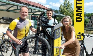 Neue Fahrradstation in Bad Ischl hilft bei Pannen rund um die Uhr