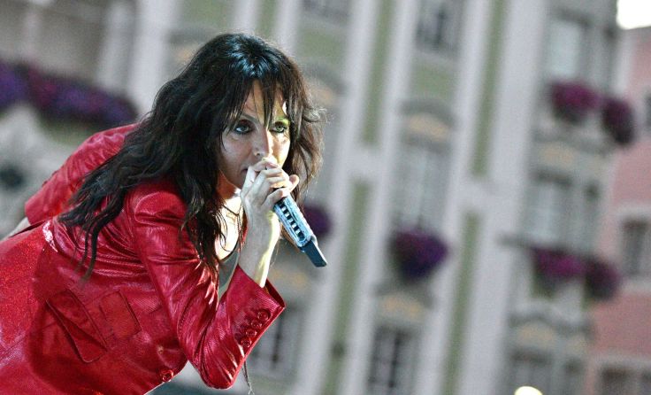 Popstar Nena bei ihrem Konzert in Gmunden am Traunsee (Foto: Wolfgang Spitzbart)