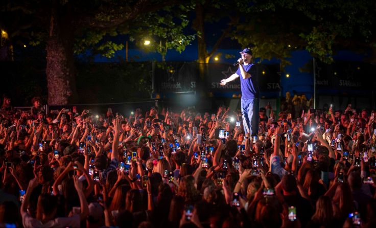 Mark Forster in Klagenfurt (Foto: copyright krivograd/Ipmedia)