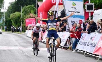Radstars der Zukunft kämpfen in Straß im Attergau um den Rundfahrtsieg