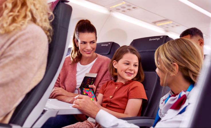 Neues für Kinder und Familien bei Eurowings (Foto: Eurowings)