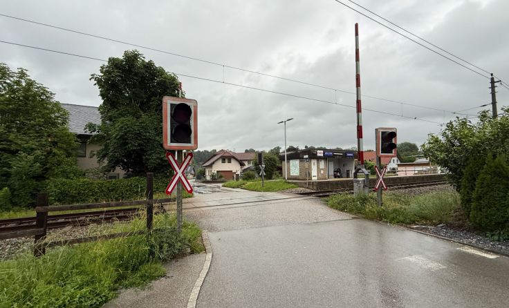 Bahnübergang Wankham wird saniert (Foto: Tom Leitner)