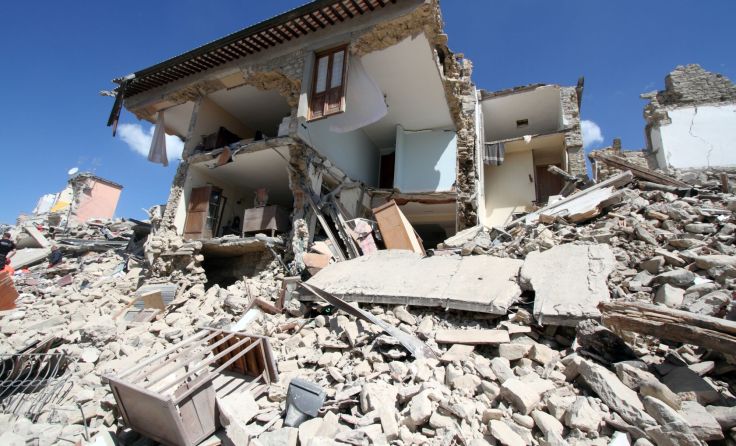 Massive Schäden nach Erdbeben (Foto: Antonio Nardelli/adobe.stock)