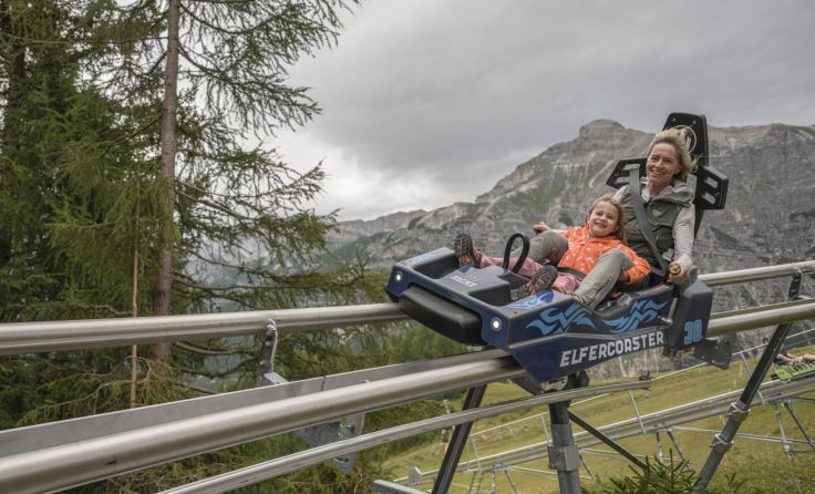 Der neuen Elfercoaster im Stubaital (Foto: Elferbahnen/Oss)
